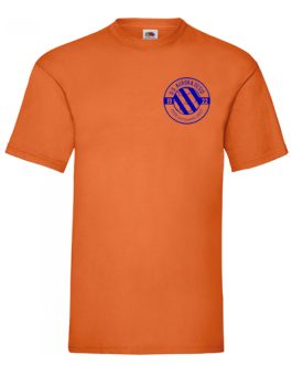 T-shirt arancio Aurora Desio